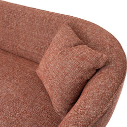 CLC8567-CA 3 Seater Sofa - Moss Rust Orange - Furniture Castle