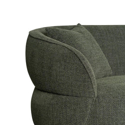CLC8569-CA 3 Seater Sofa- Moss Green - Furniture Castle