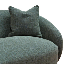 CLC8777-CA 3 Seater Fabric Sofa - Moss Green - Furniture Castle