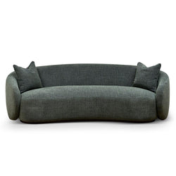 CLC8777-CA 3 Seater Fabric Sofa - Moss Green - Furniture Castle