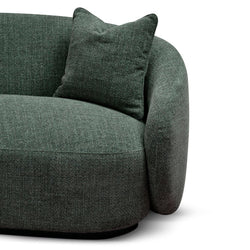 CLC8777-CA 3 Seater Fabric Sofa - Moss Green - Furniture Castle