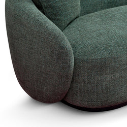 CLC8777-CA 3 Seater Fabric Sofa - Moss Green - Furniture Castle