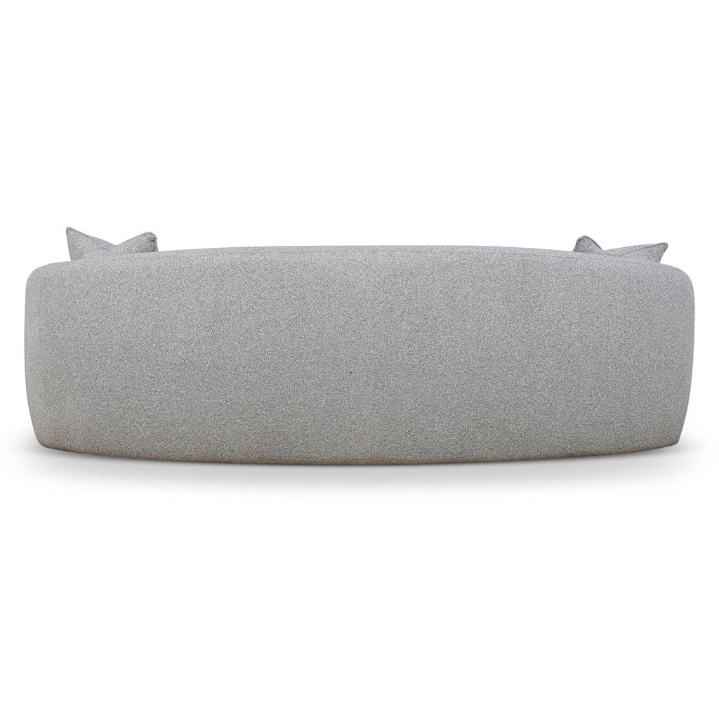 CLC8778-CA 3 Seater Fabric Sofa - Clay Grey - Furniture Castle