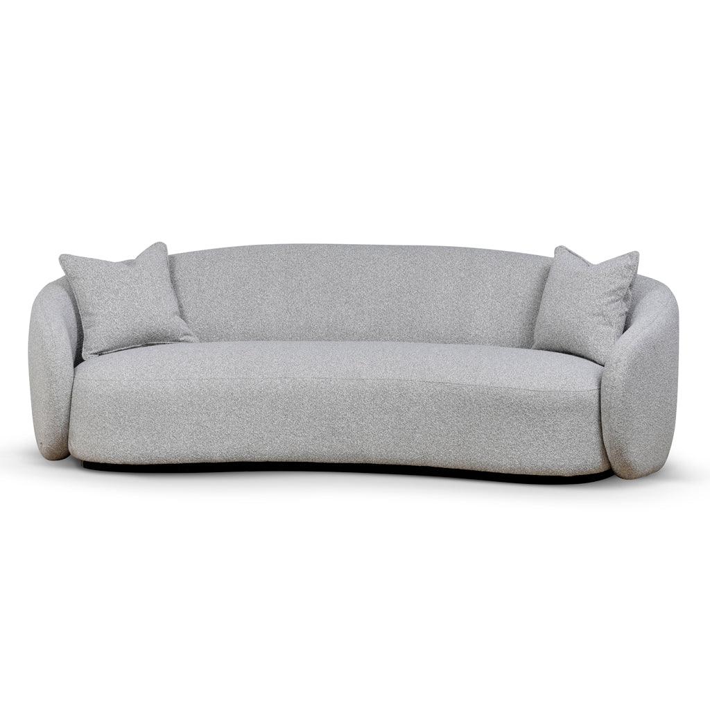 CLC8778-CA 3 Seater Fabric Sofa - Clay Grey - Furniture Castle