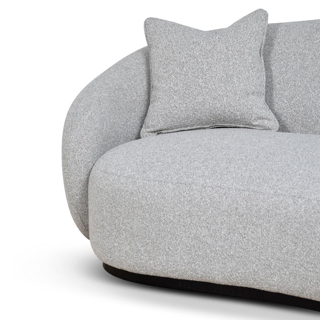 CLC8778-CA 3 Seater Fabric Sofa - Clay Grey - Furniture Castle