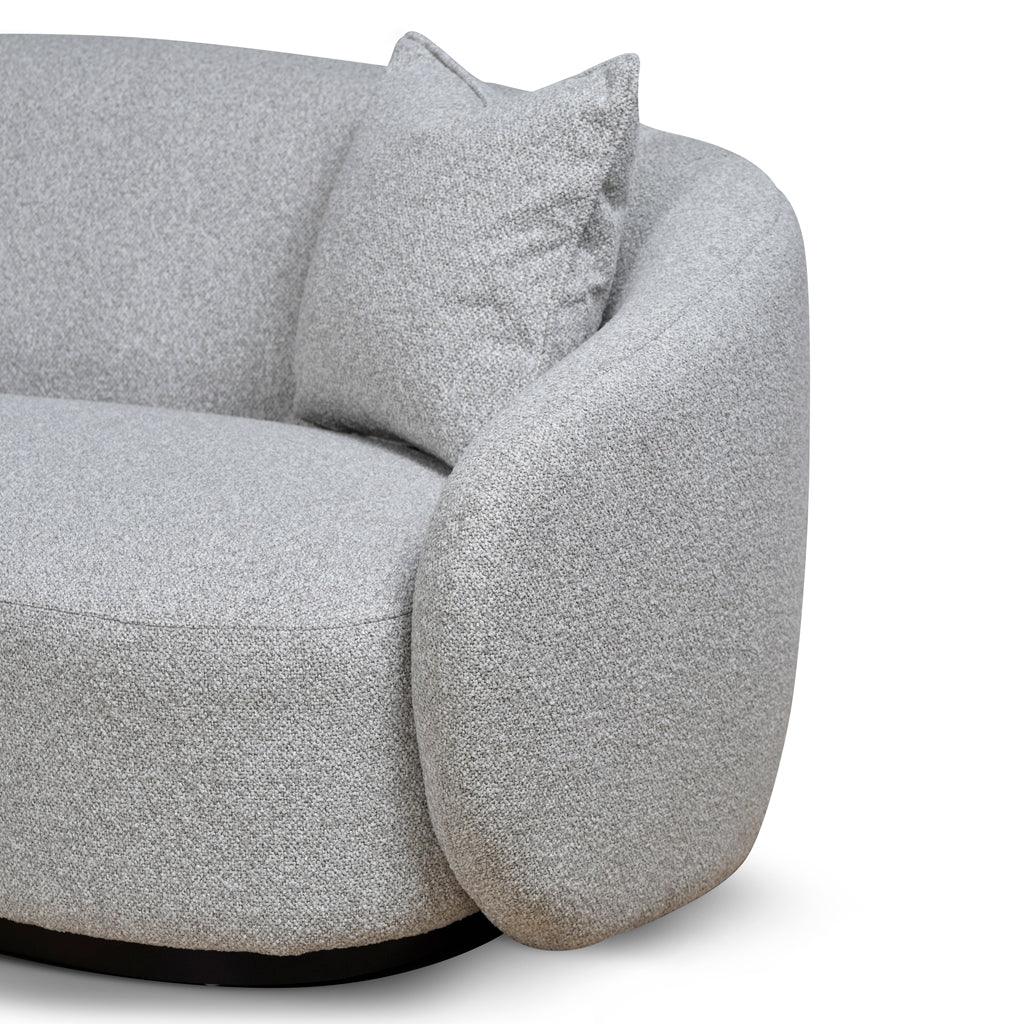 CLC8778-CA 3 Seater Fabric Sofa - Clay Grey - Furniture Castle