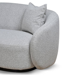 CLC8778-CA 3 Seater Fabric Sofa - Clay Grey - Furniture Castle