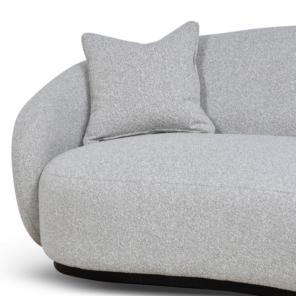 CLC8778-CA 3 Seater Fabric Sofa - Clay Grey - Furniture Castle