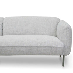 CLC920-IG - 3 Seater Sofa - Light spec grey fabric - Furniture Castle