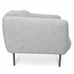 CLC920-IG - 3 Seater Sofa - Light spec grey fabric - Furniture Castle