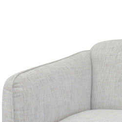 CLC920-IG - 3 Seater Sofa - Light spec grey fabric - Furniture Castle