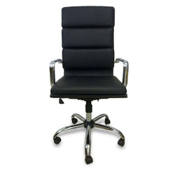 COC110 Soft Pad Boardroom Office Chair - Black - Furniture Castle