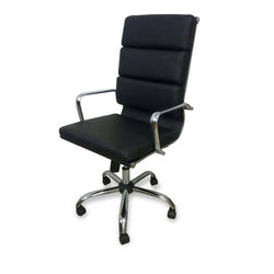 COC110 Soft Pad Boardroom Office Chair - Black - Furniture Castle