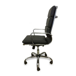COC110 Soft Pad Boardroom Office Chair - Black - Furniture Castle