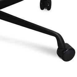 COC121 PU Leather Office Chair - Full Black - Furniture Castle