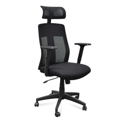 COC2228-LF Mesh Office Chair - Black - Furniture Castle