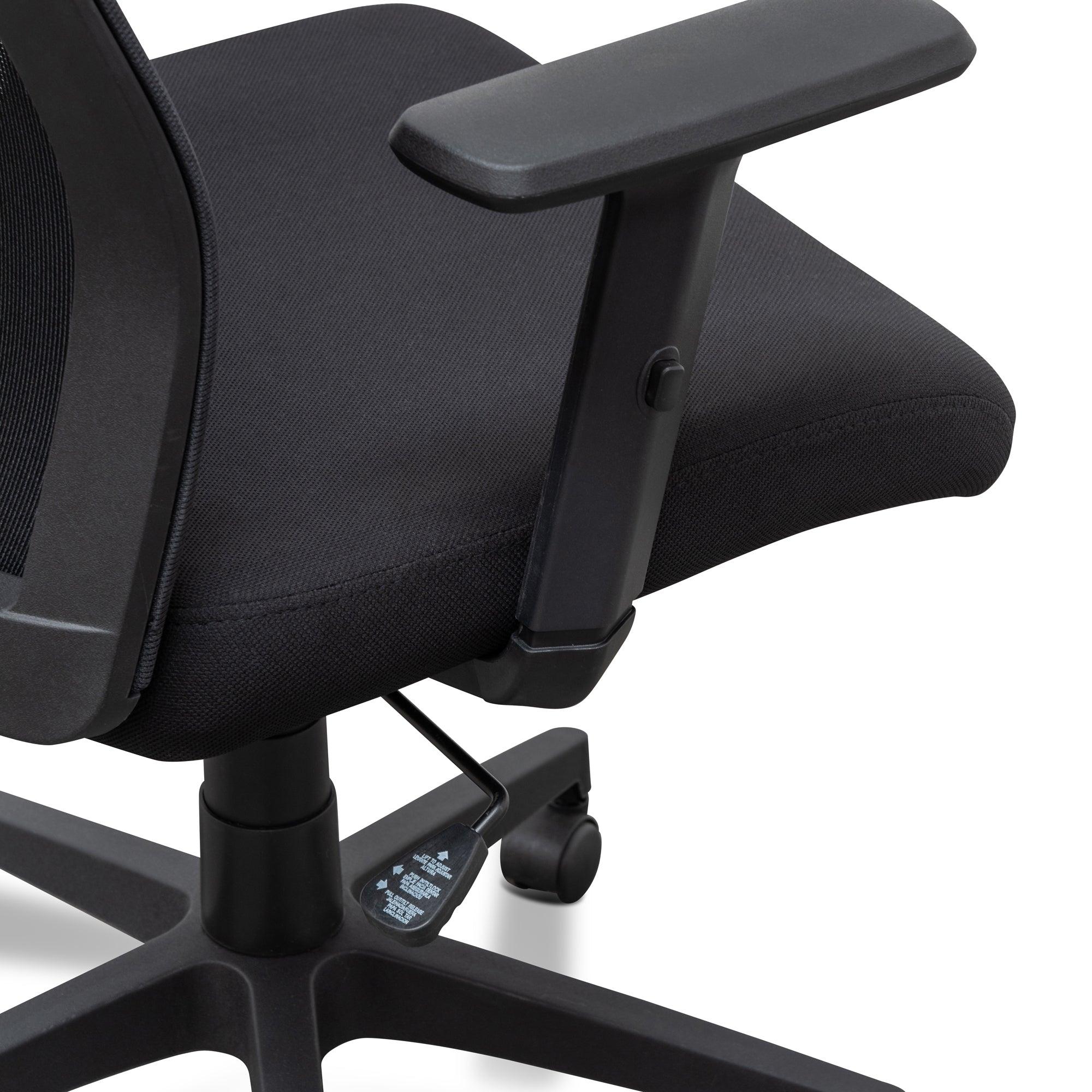 COC2545-LF Mesh Office Chair - Black - Furniture Castle