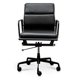 COC2624-YS Low Back Office Chair - Full Black - Furniture Castle