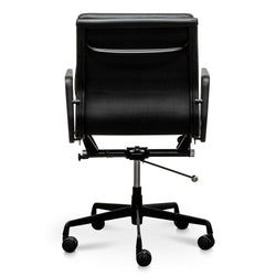 COC2624-YS Low Back Office Chair - Full Black - Furniture Castle