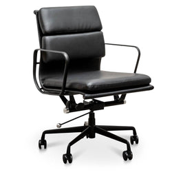 COC2624-YS Low Back Office Chair - Full Black - Furniture Castle