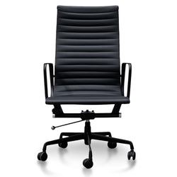 COC2970-YS - Executive Leather Office Chair - Full Black - Furniture Castle