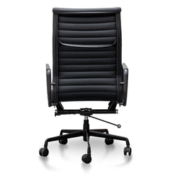 COC2970-YS - Executive Leather Office Chair - Full Black - Furniture Castle