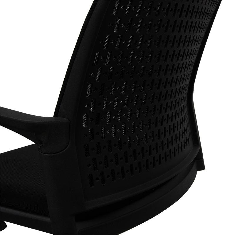 COC610-LF Drafting Office Chair - Black - Furniture Castle