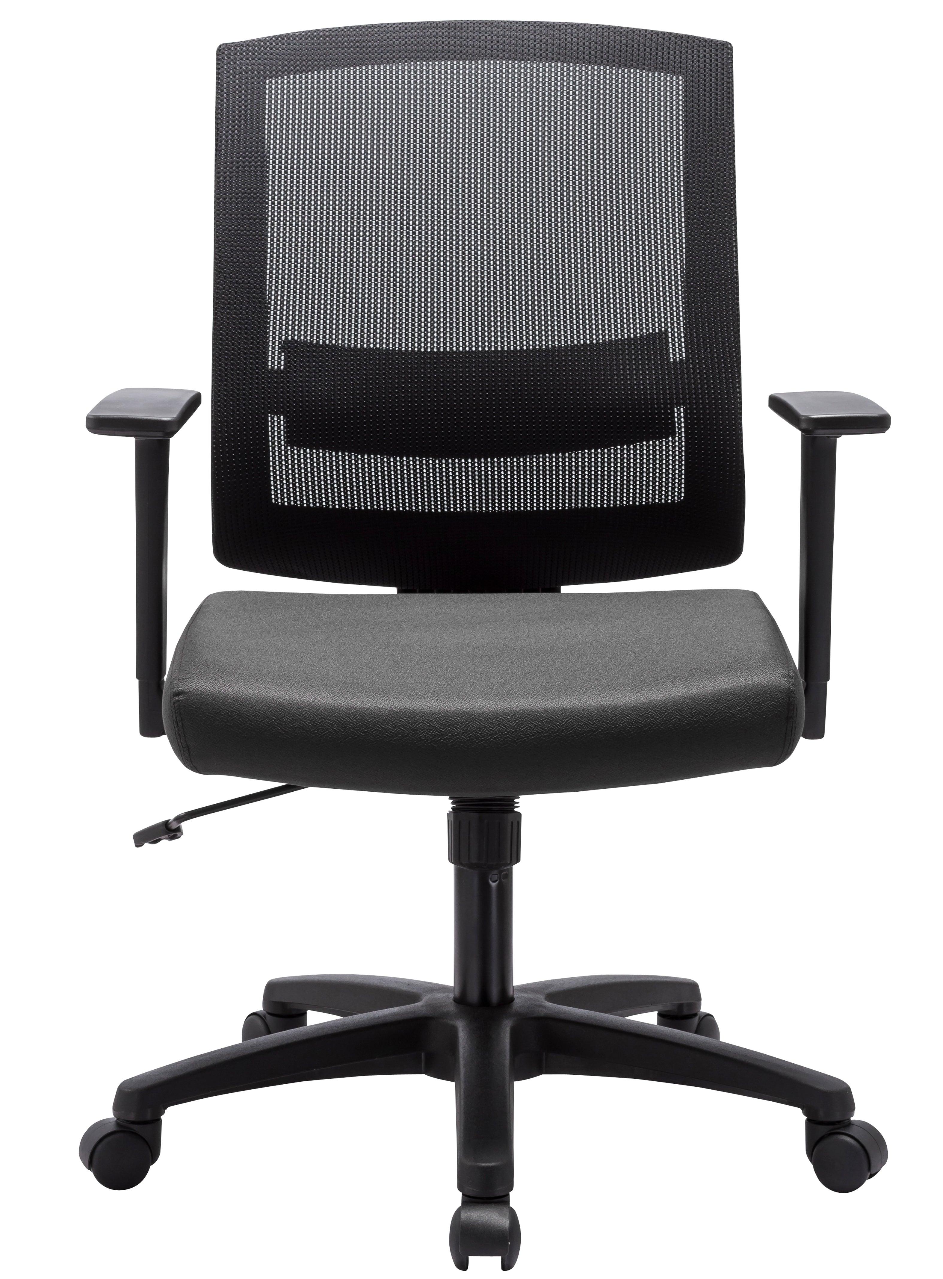 COC6110-UN - Mesh Ergonomic Office Chair - Black - Furniture Castle