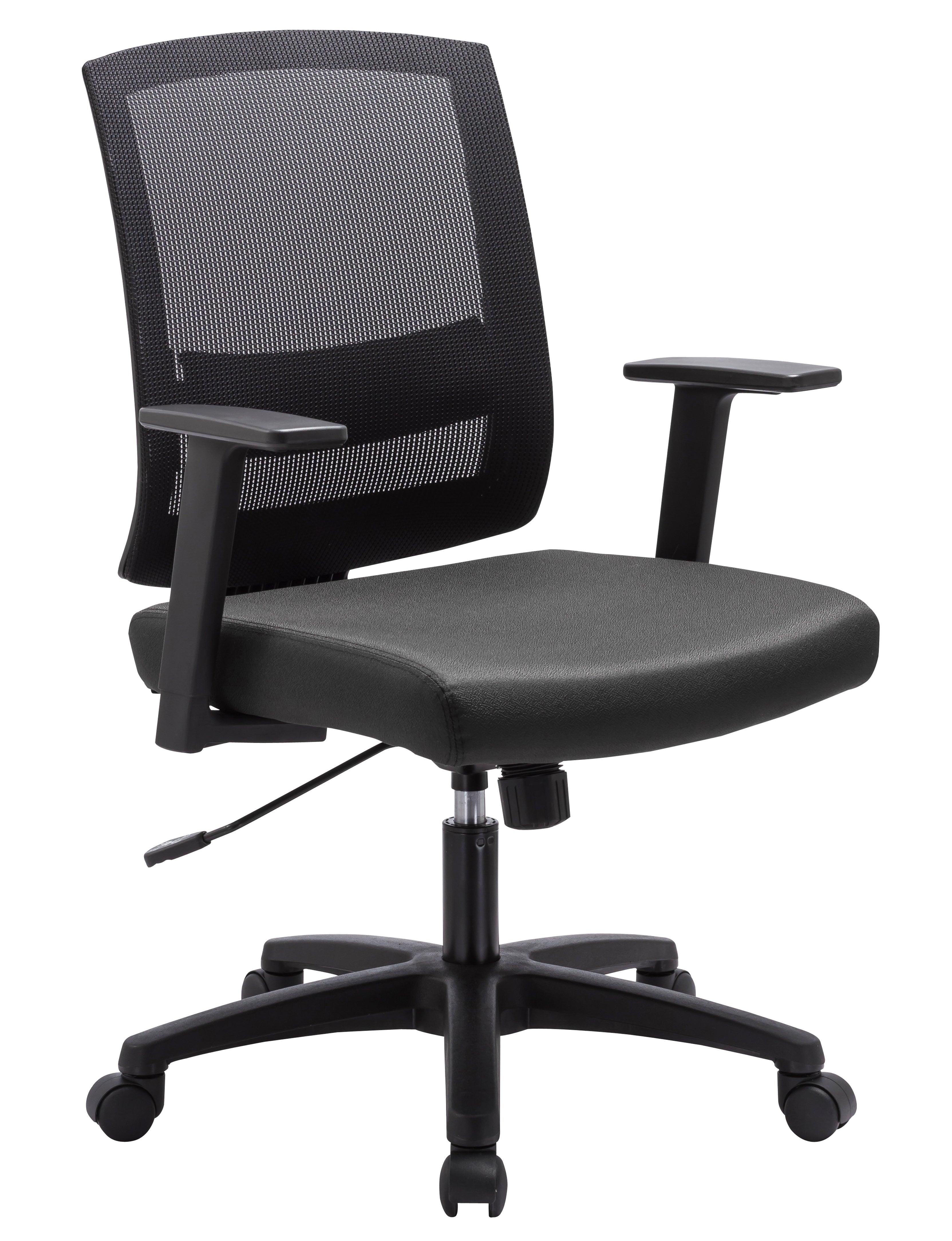 COC6110-UN - Mesh Ergonomic Office Chair - Black - Furniture Castle