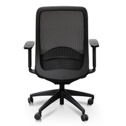 COC6112-UN - Mesh Ergonomic Office Chair - Black - Furniture Castle