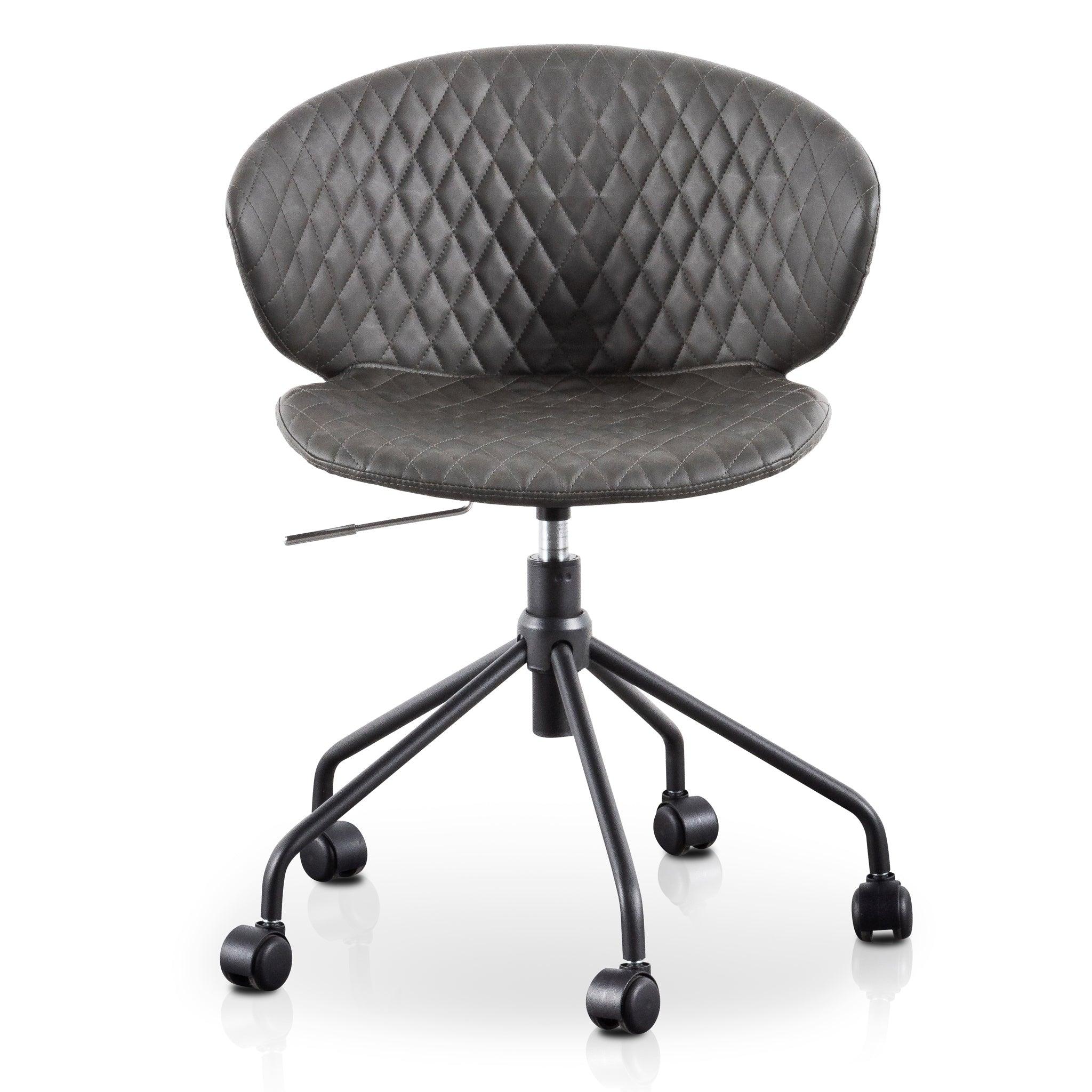 COC6192-LF Office Chair - Charcoal with Black Base - Furniture Castle