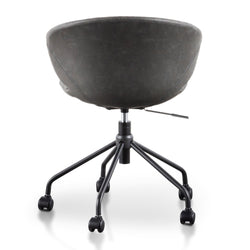 COC6192-LF Office Chair - Charcoal with Black Base - Furniture Castle