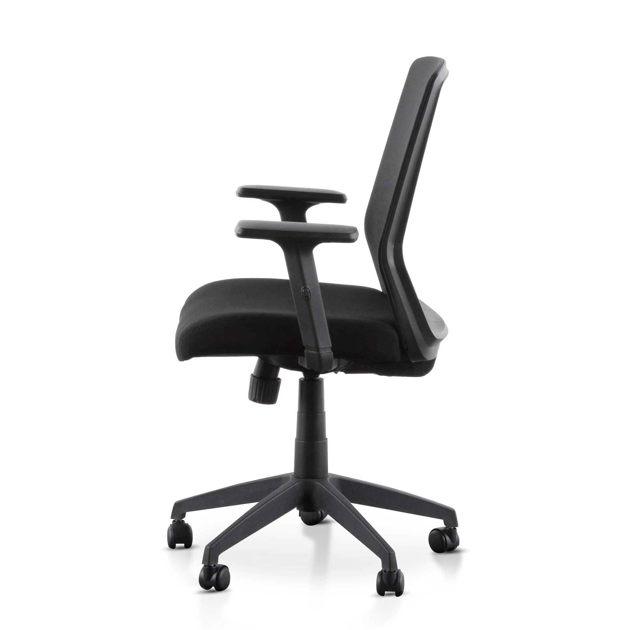 COC6207-LF Mesh Office Chair - Full Black - Furniture Castle