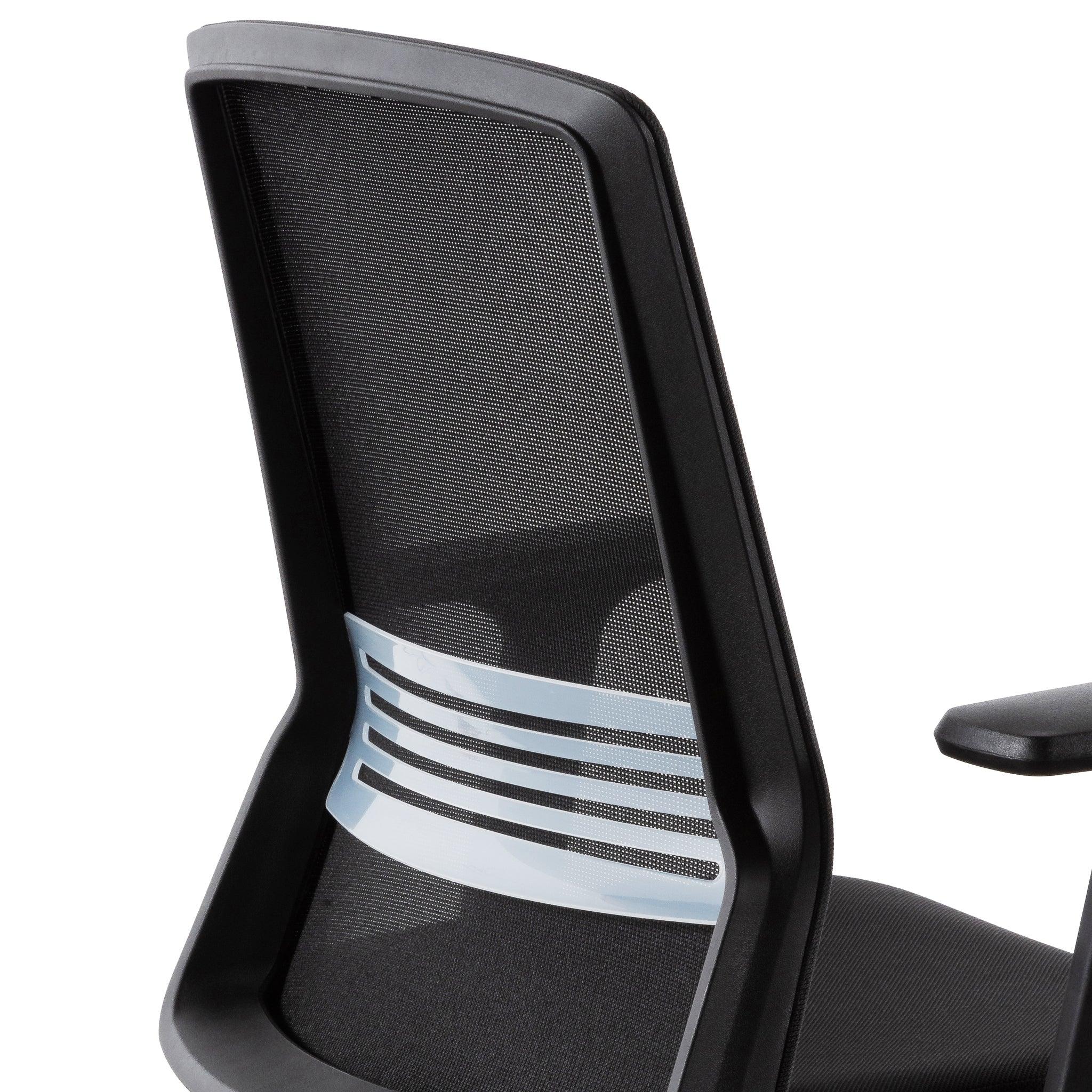 COC6207-LF Mesh Office Chair - Full Black - Furniture Castle