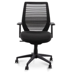COC6209-LF Office Chair - Full Black - Furniture Castle