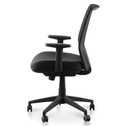 COC6209-LF Office Chair - Full Black - Furniture Castle