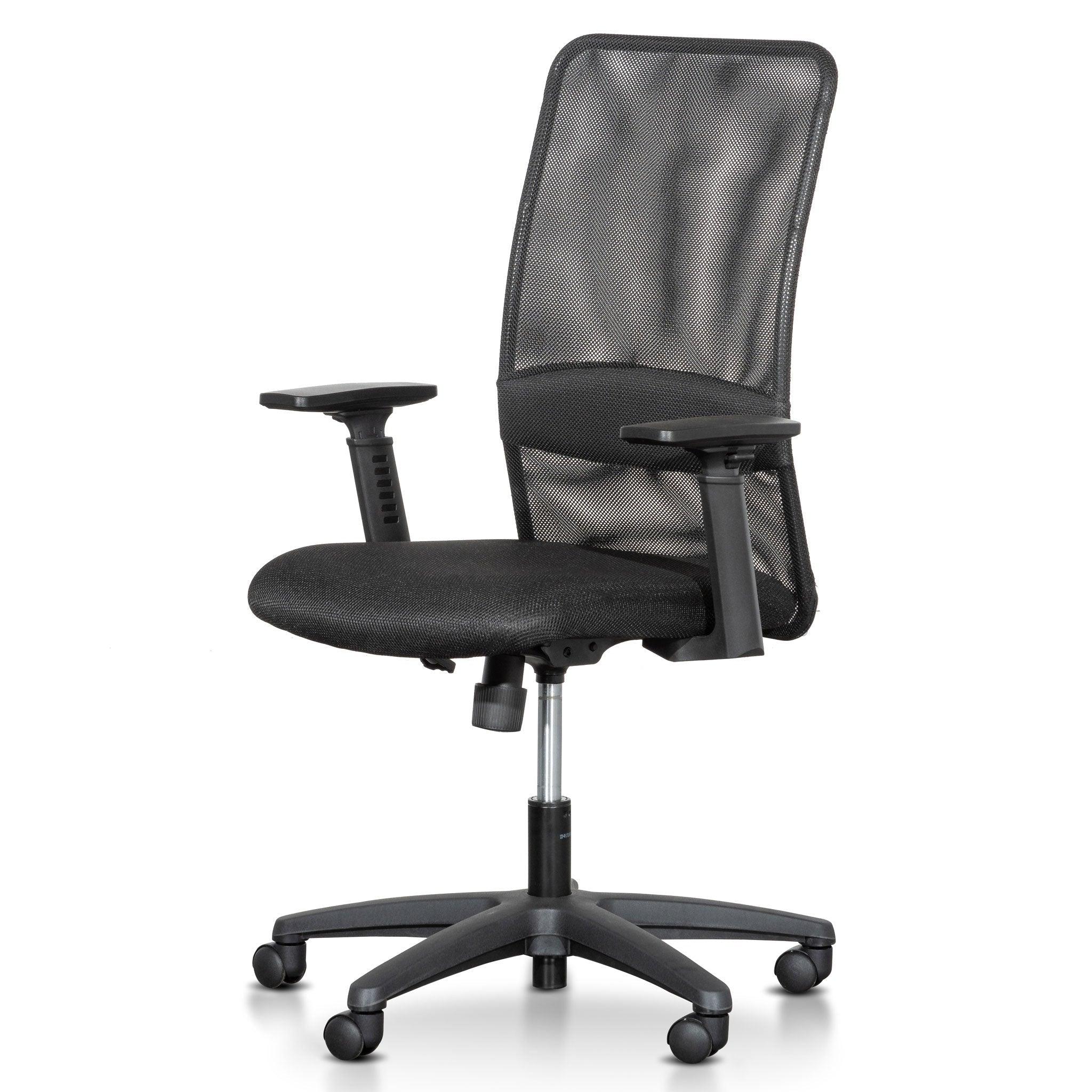 COC6240-UN Mesh Office Chair - Black - Furniture Castle