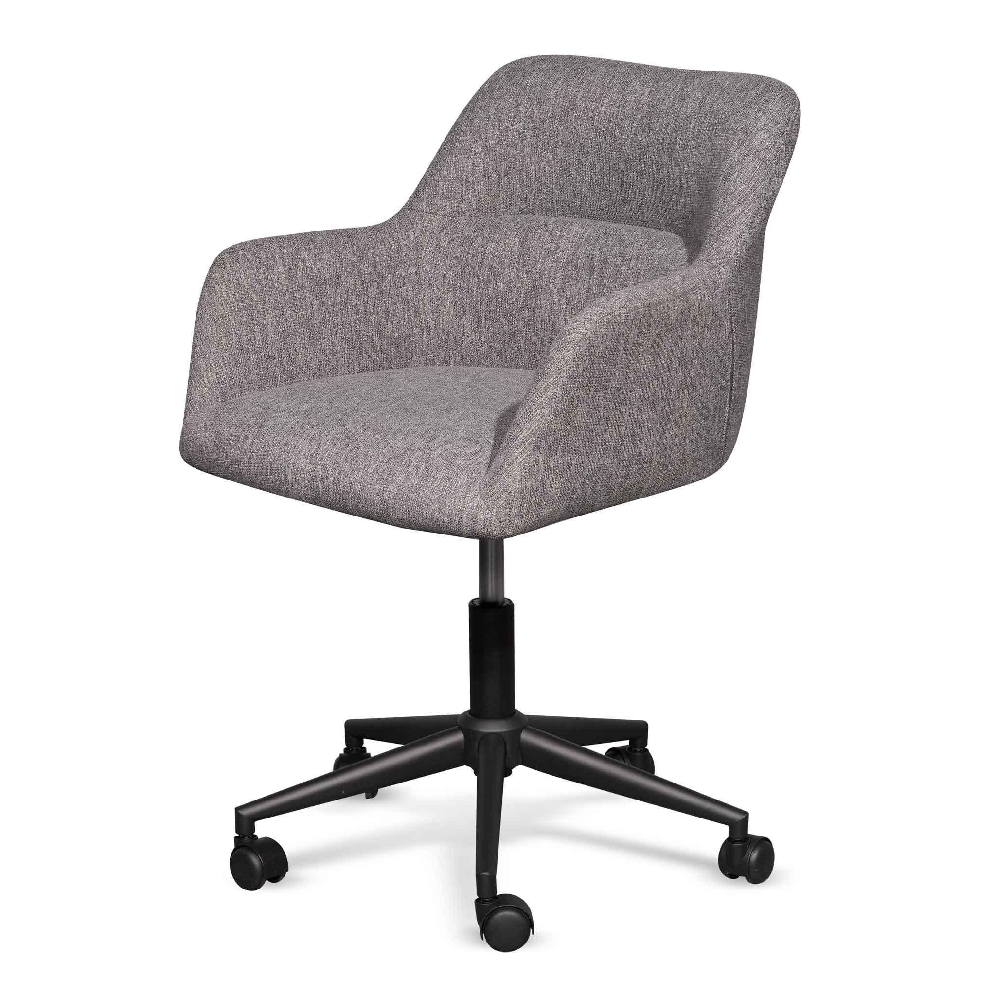 COC6509-LF Fabric Office Chair - Lead Grey - Furniture Castle