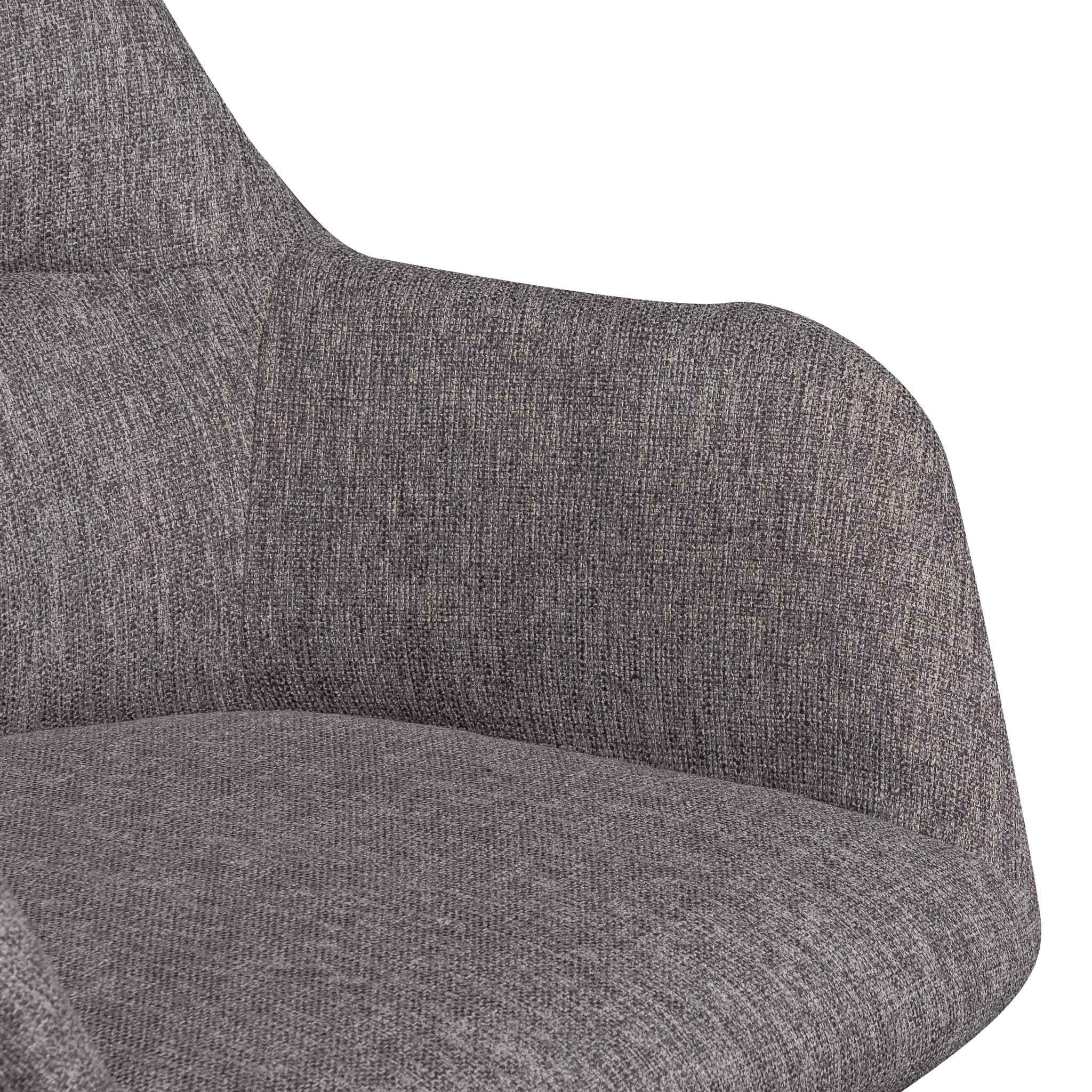 COC6509-LF Fabric Office Chair - Lead Grey - Furniture Castle