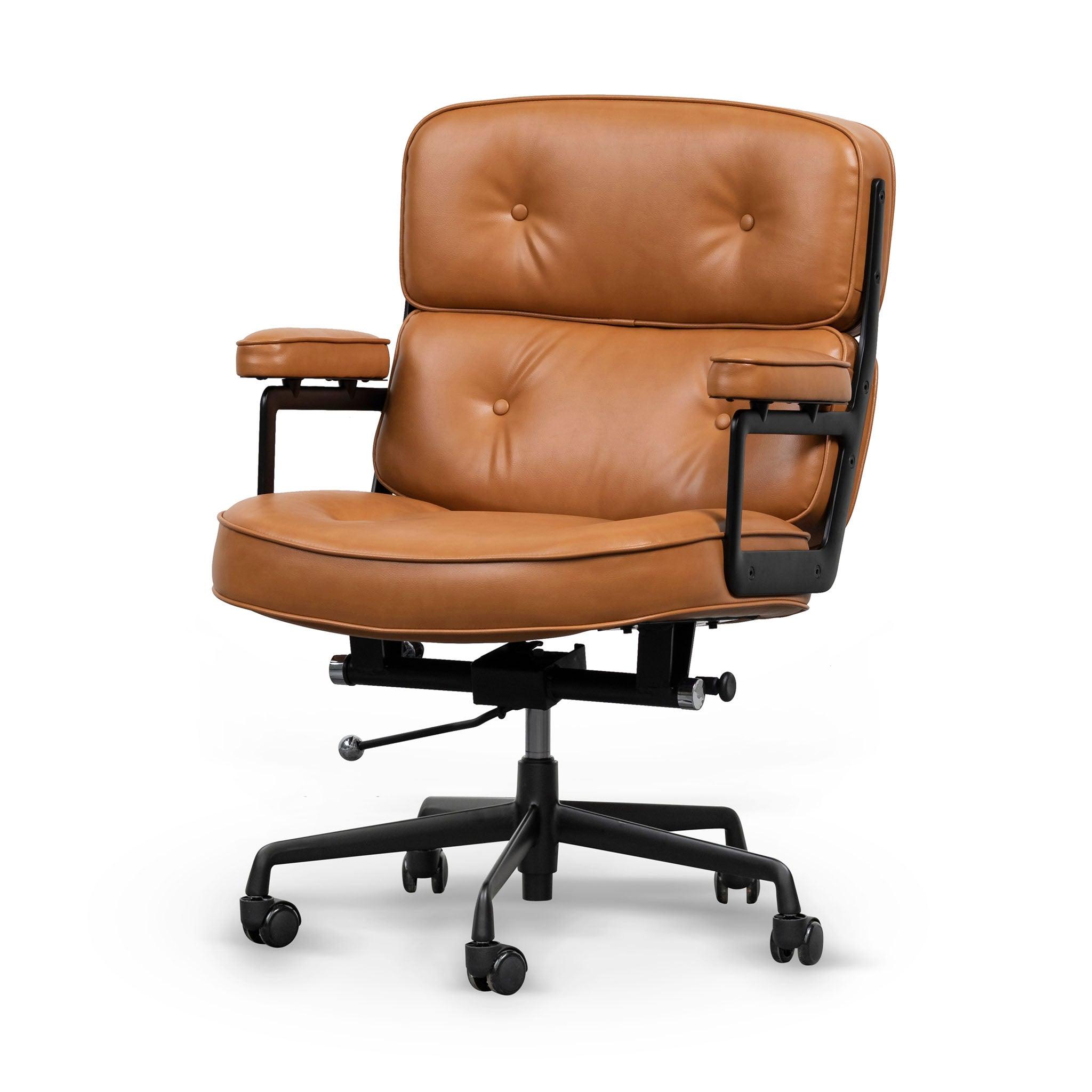 COC8206-YS Office Chair - Honey Tan - Furniture Castle