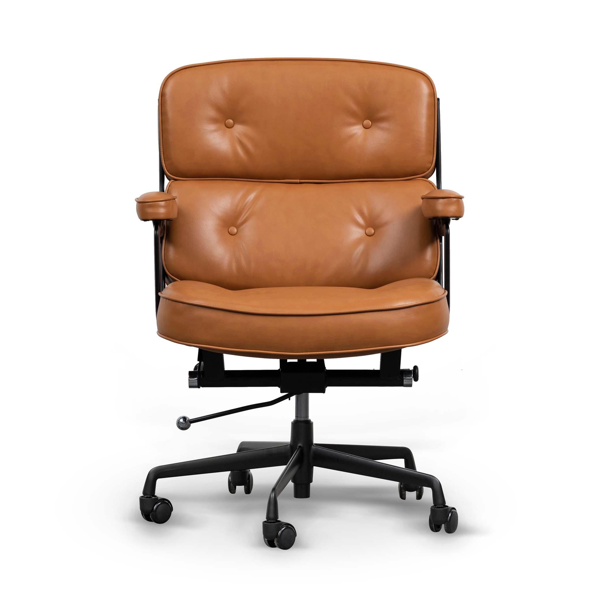 COC8206-YS Office Chair - Honey Tan - Furniture Castle