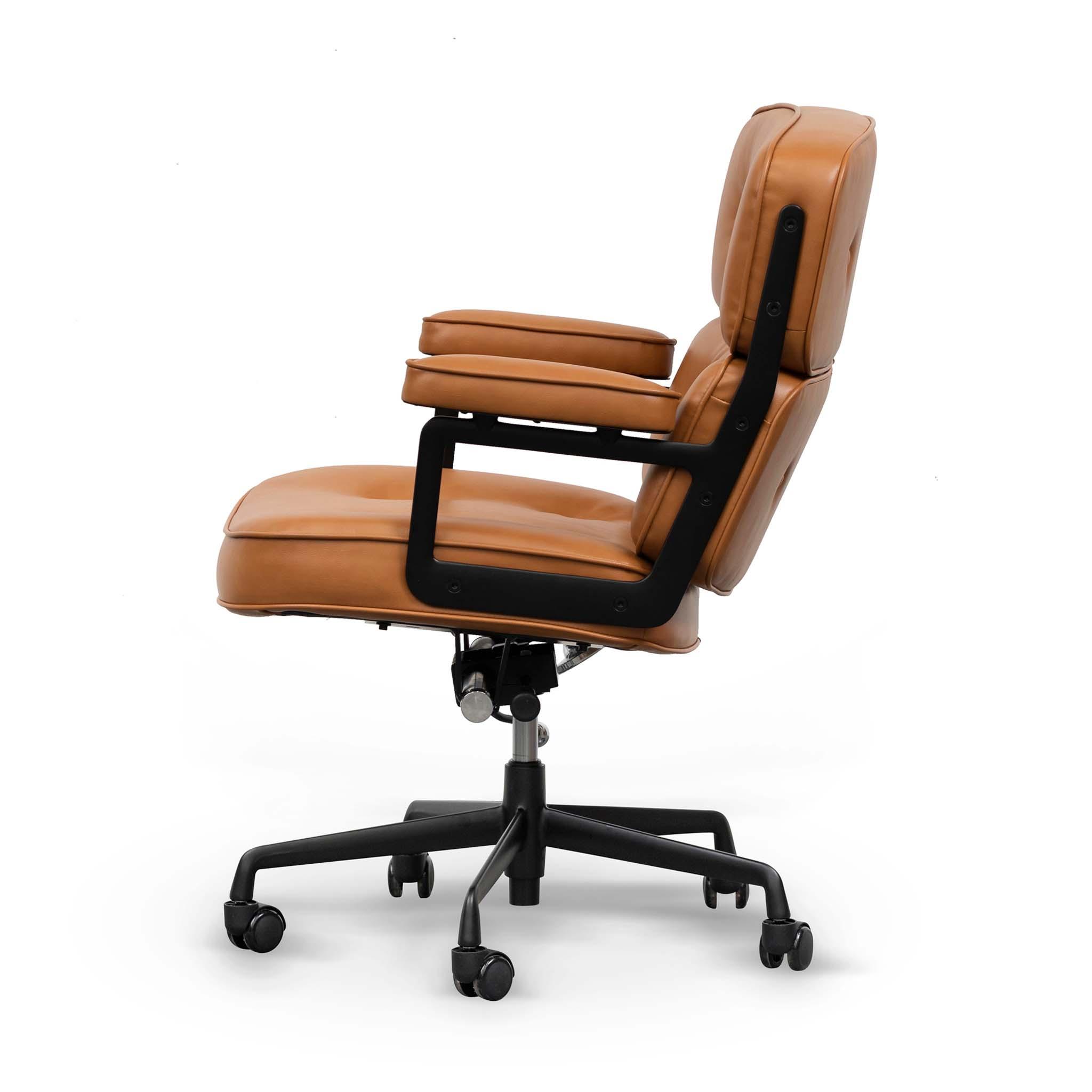 COC8206-YS Office Chair - Honey Tan - Furniture Castle