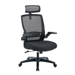 COC8252-UN Mesh Ergonomic Office Chair - Black - Furniture Castle