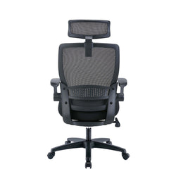 COC8252-UN Mesh Ergonomic Office Chair - Black - Furniture Castle