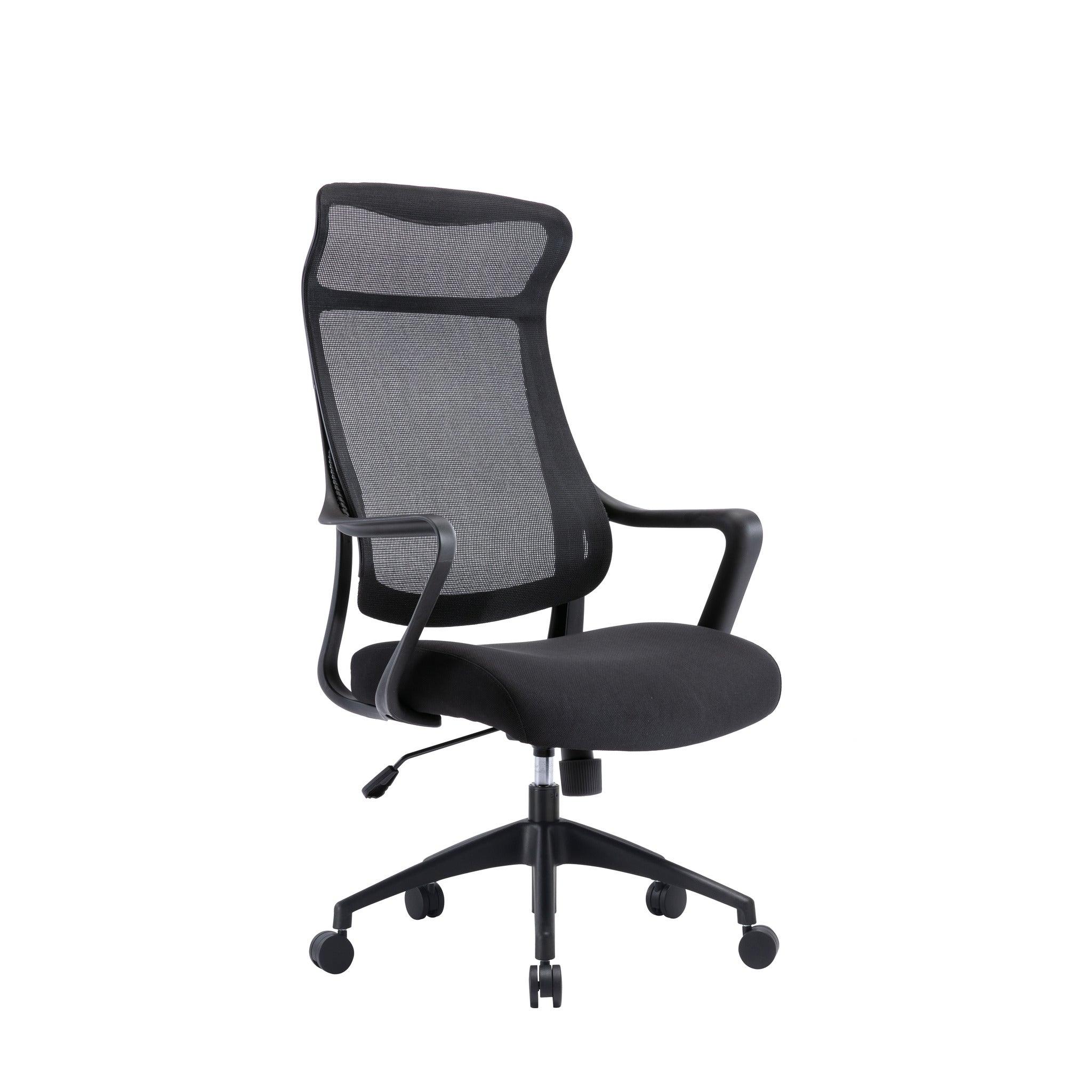 COC8254-UN Mesh Ergonomic Office Chair - Black - Furniture Castle