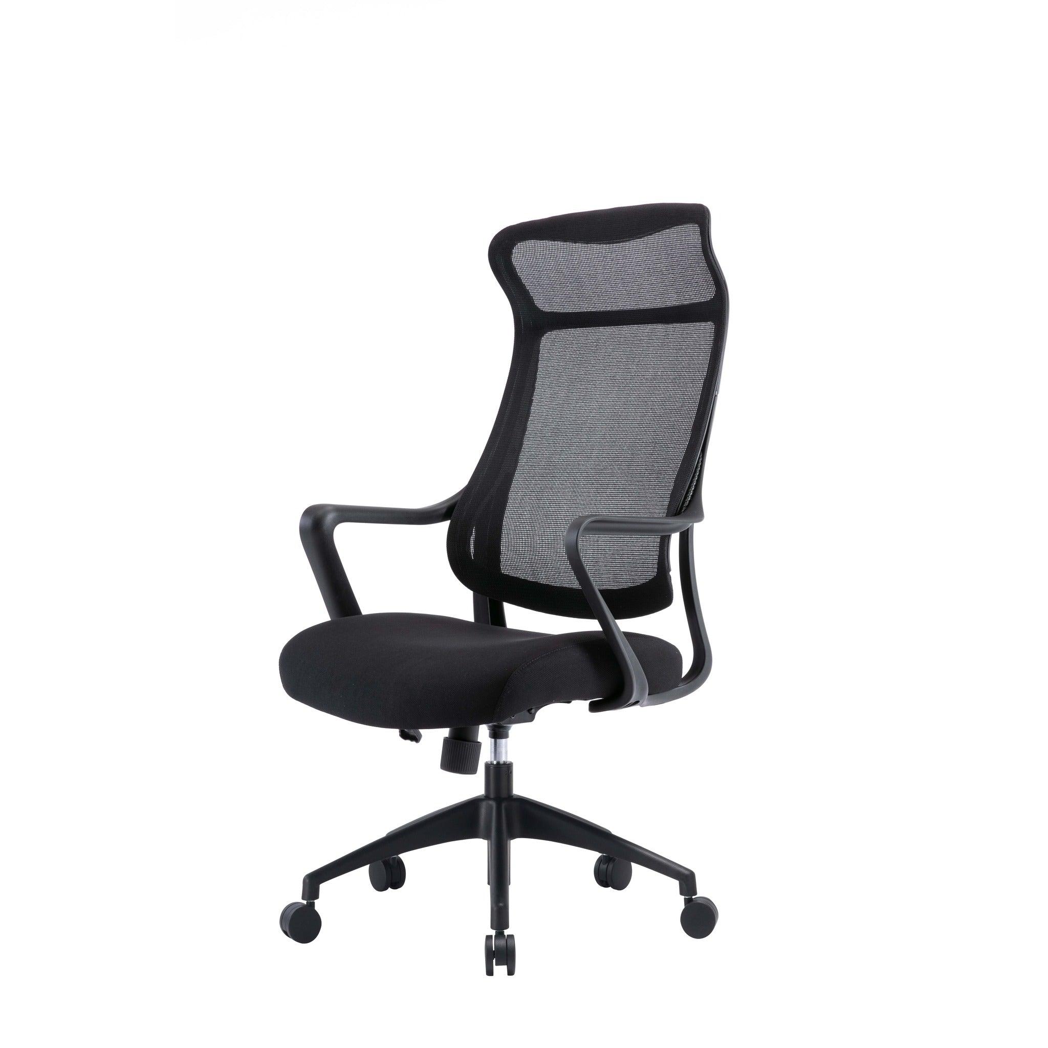 COC8254-UN Mesh Ergonomic Office Chair - Black - Furniture Castle