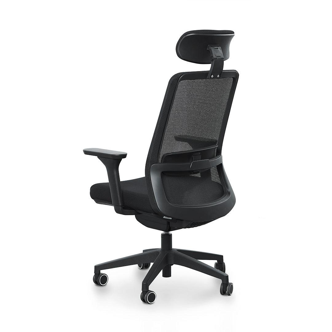 COC8504-LF Mesh Office Chair - Full Black - Furniture Castle