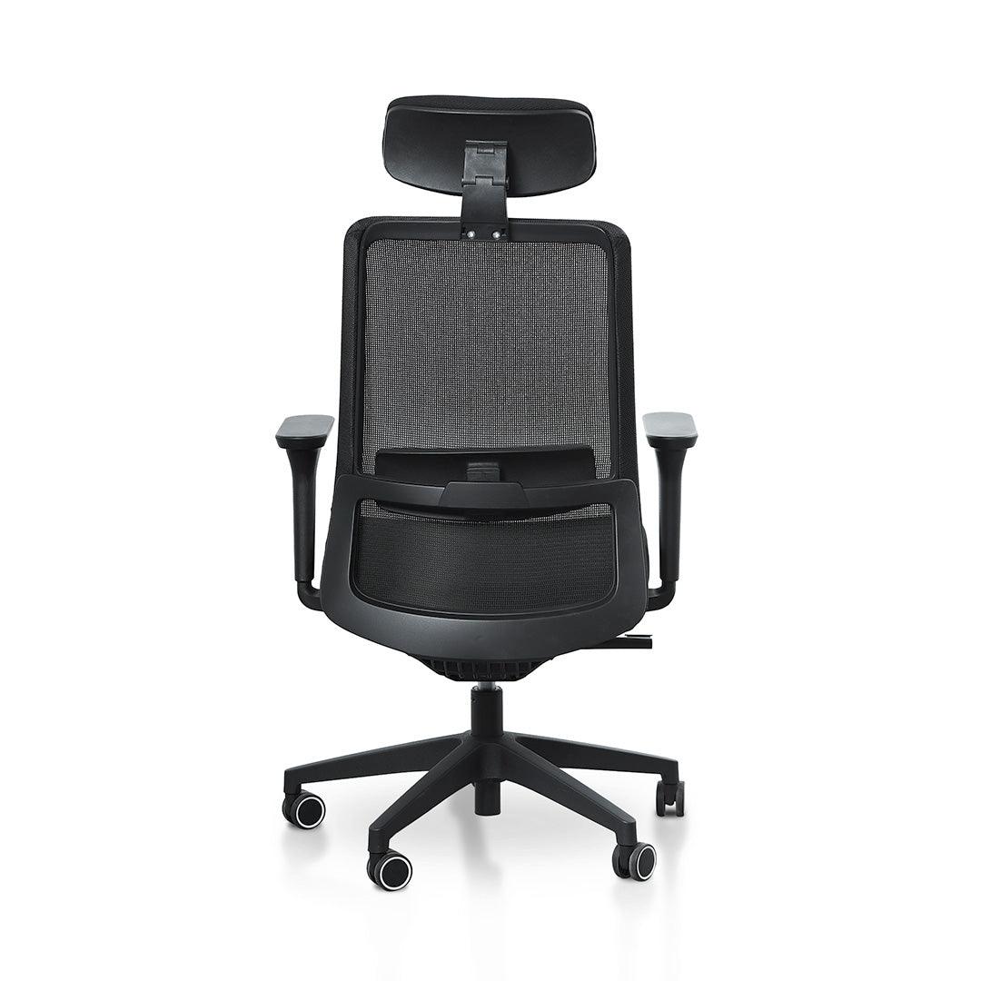 COC8504-LF Mesh Office Chair - Full Black - Furniture Castle