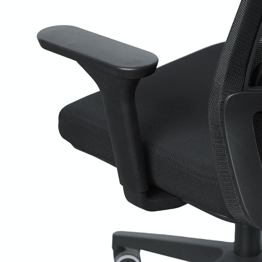 COC8504-LF Mesh Office Chair - Full Black - Furniture Castle