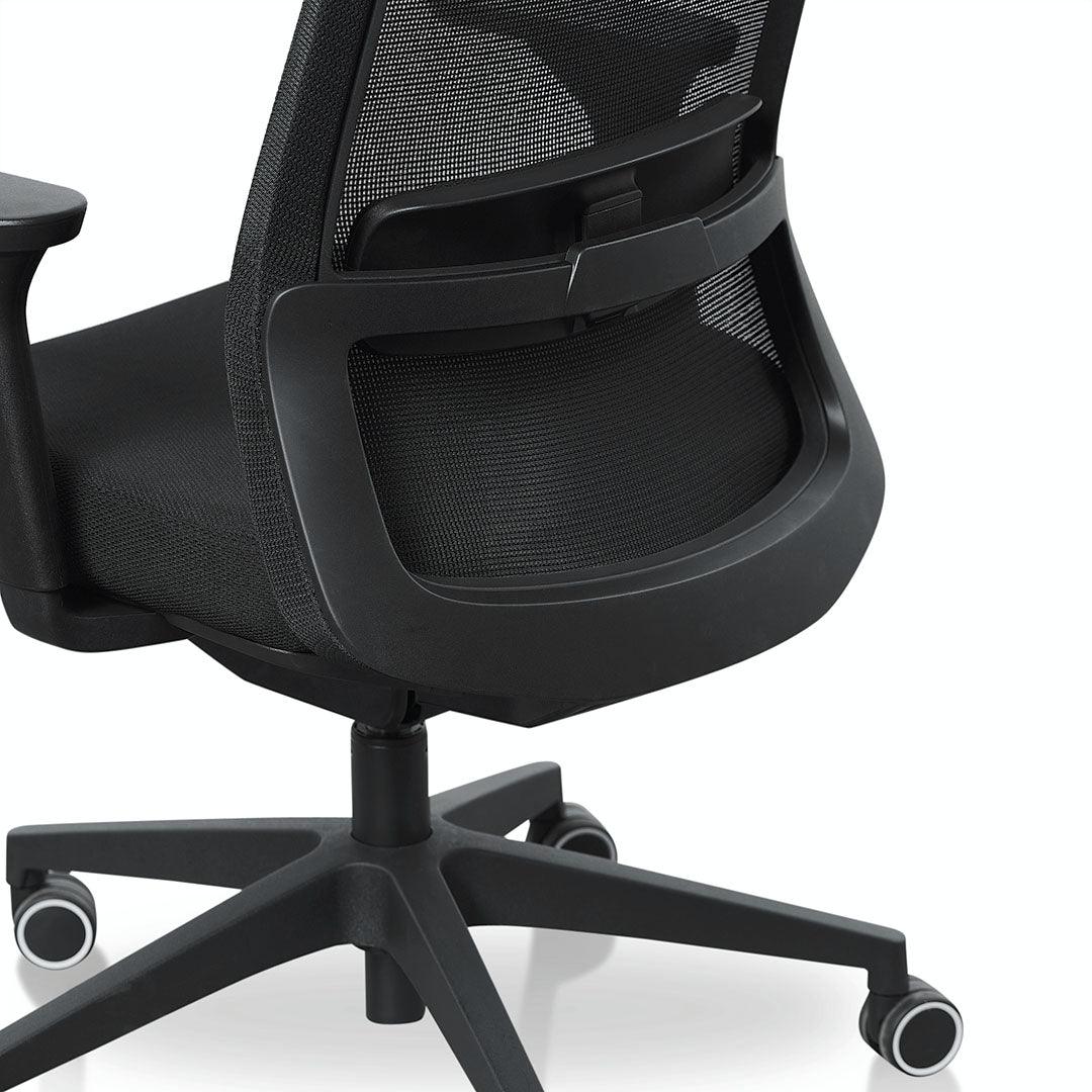 COC8504-LF Mesh Office Chair - Full Black - Furniture Castle